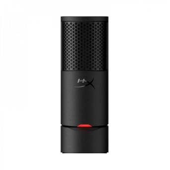 Настольный микрофон HyperX SoloCast 2 AR0A0AA на подставке черный в Metoo.kz - Metoo (1)