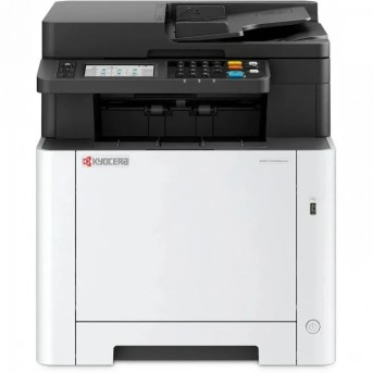 МФУ лазерное Kyocera ECOSYS MA2600cwfx (A4), цветное, Printer/Scanner/Copier/Fax, 1200x1200 dpi, 27 ppm, 1 GB, 1 GHz, tray 50+250 sheets, DADF 50 sheets, USB+Ethernet+Wi-Fi, Duplex, 4.3" touchscreen, drum 100k, starter toner 1.5k 110C0D3NL1 в Metoo.kz - Metoo (2)