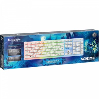 Клавиатура Defender White GK-172 в Metoo.kz - Metoo (4)