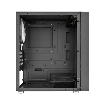 Компьютерный корпус FSP CST130 Basic(Black), Без БП, 1xUSB3.0/2xUSB2.0, 3xFAN120, Glass, Black, mATX в Metoo.kz - Metoo (3)