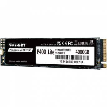 Твердотельный накопитель SSD 4 Tb M.2 PCI-E Patriot P400 Lite P400LP4KGM28H, R3500/W2700 в Metoo.kz - Metoo (3)