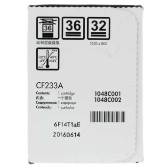 Лазерный картридж HP 33A CF233A черный - Metoo (3)