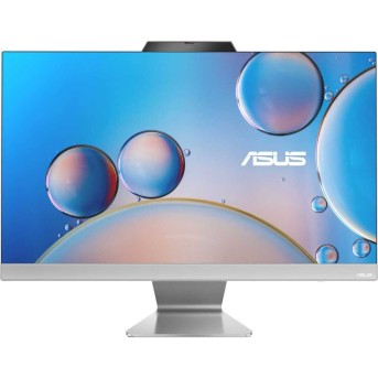 Моноблок F3402WFAK-WA0060/White/23.8 FHD/R5-7520U/16G/512G PCIE G3/WiFi6+BT5.3/720p/90W/WL kb & ms/DOS в Metoo.kz - Metoo (1)