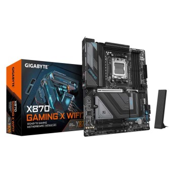 Материнская плата GIGABYTE X870 GAMING X WIFI7, AM5 X870, 4xDDR5, HDMI+2xUSB4, 3xM.2, ATX в Metoo.kz - Metoo (1)