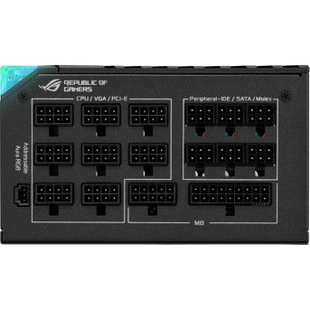 Блок питания ROG-THOR-1000P2-GAMING 1000W/<wbr>ATX12V/<wbr>13.5cm/<wbr>EU/<wbr>80+Platinum, Full modular, ROG-THOR-1000P2-GAMING - Metoo (4)
