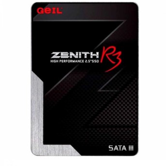 Твердотельный накопитель 1000GB SSD GEIL GZ25R3-1T ZENITH R3 2.5” SATAIII R560MB/s, W505MB/s в Metoo.kz - Metoo (1)
