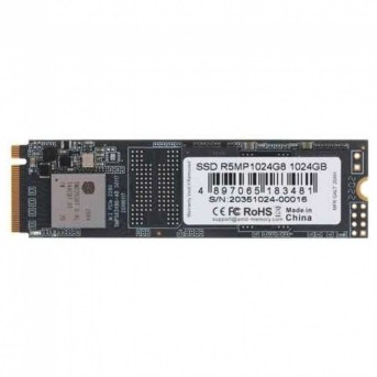 Твердотельный накопитель 1024GB SSD AMD RADEON R5 M.2 2280 PCl-E R2100MB/<wbr>s, W1000MB/<wbr>s R5MP1024G8 - Metoo (4)
