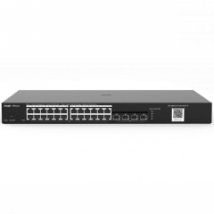 Коммутатор управляемый L2 Reyee RG-NBS3100-24GT4SFP-P, 24Gb x PoE, 4 SFP Uplink, PoE 370W