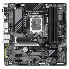 Материнская плата GIGABYTE B760M DS3H WF6E GEN5, LGA1700, 4xDDR5, PCIe5.0, HDMI+2xDP, 2xM.2, mATX