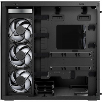 Компьютерный корпус Arctic Xtender Black(Tinted Glass), 5 ARGB FAN, USB-C, 2xUSB-A, E-ATX в Metoo.kz - Metoo (4)