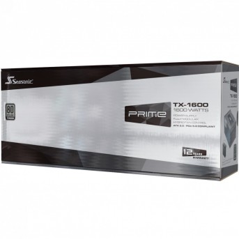Блок питания ATX Seasonic Prime TX-1600, 1600W, Modular, 80 Plus Titanium, ATX 3.0 в Metoo.kz - Metoo (21)