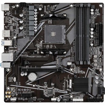 Материнская плата GIGABYTE A520M DS3H V2, AM4, 4xDDR4, PCIe3.0, DVI+HDMI, 4xSATA, M.2, GLAN, mATX в Metoo.kz - Metoo (2)