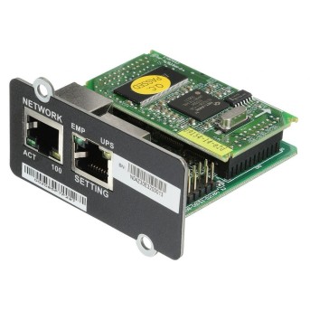 Сетевая карта Ippon NMC SNMP II card для ИБП, RJ-45 Ethernet 10/100Mbit в Metoo.kz - Metoo (3)