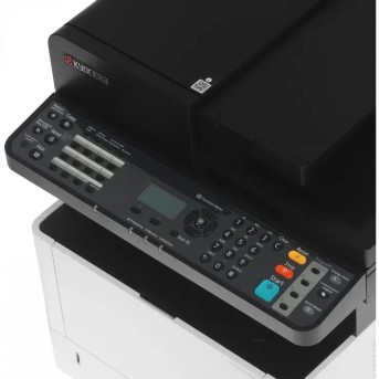 МФУ лазерное Kyocera ECOSYS MA4000fx (A4), монохромное, Printer/Scanner/Copier/Fax, 1200x1200 dpi, 40 ppm, 1 GB, 1.0 GHz, tray 100+250 sheets, DADF 50 sheets, USB+Ethernet, Duplex, LCD, drum 100k, starter toner 3.6k 110C1B3NL0 в Metoo.kz - Metoo (3)