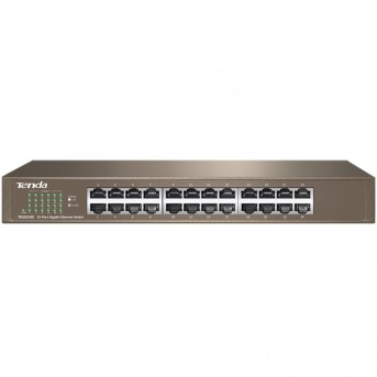 Коммутатор Tenda TEG1024D 24-port Gigabit Ethernet черный в Metoo.kz - Metoo (2)