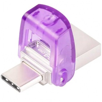 Флэш-накопитель Kingston 64Gb USB3.2+Type-C Data Traveler MicroDuo 3C (Metal) в Metoo.kz - Metoo (3)