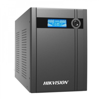 ИБП Hikvision DS-UPS3000, AVR (140-290V), 3000VA/1800W, 12V/9Ah*4, розетка Schuko*4, LED в Metoo.kz - Metoo (1)
