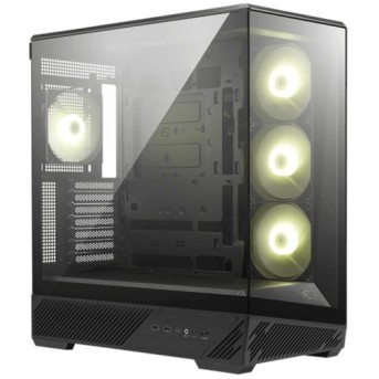 Компьютерный корпус MSI MAG PANO 130R PZ ATX/mATX/ITX, Back-connect:ATX/mATX Type-C Черный в Metoo.kz - Metoo (1)