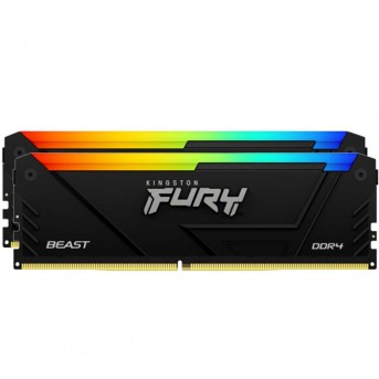 Модуль памяти Kingston Fury Beast RGB KF432C16BB2AK2/16 DDR4 DIMM 16Gb KIT (2x8Gb) 3200 MHz CL16 в Metoo.kz - Metoo (2)