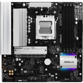 Материнская плата ASRock A620AM PRO RS AM5 4xDDR5 2xSATA3 RAID 3xM.2 Type-C HDMI DP mATX в Metoo.kz - Metoo (1)