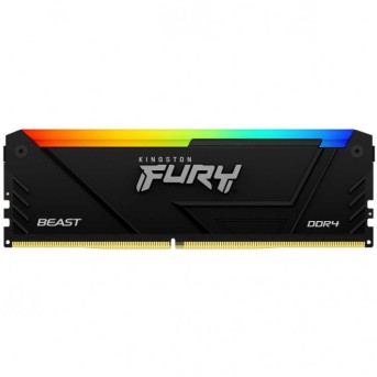 Модуль памяти Kingston Fury Beast RGB KF432C16BB2A/8 DDR4 DIMM 8Gb 3200 MHz CL16 в Metoo.kz - Metoo (1)