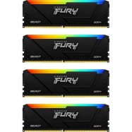 Kingston 32GB 3200MT/s DDR4 CL16 DIMM (Kit of 4) FURY Beast RGB