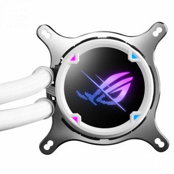 СЖО ASUS ROG STRIX LC II 360 ARGB WE, AIO, 120mm fan, ARGB, 1700 socket, WHITE, BOX - Metoo (2)