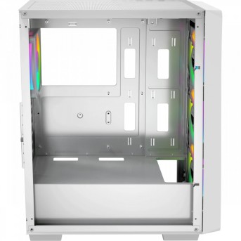 Корпус Ocypus Gamma C60 WH ARGB ATX/mATX/ITX 3xUSB Белый Gamma-C60-WHG400XX-GL в Metoo.kz - Metoo (3)