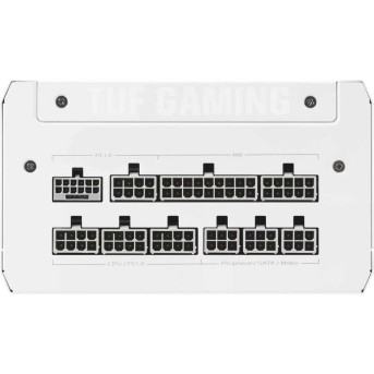 Блок питания ASUS TUF-GAMING-1000G-WHITE, full modular, ATX12V/80Plus Gold, ATX 3.0, WHITE в Metoo.kz - Metoo (10)