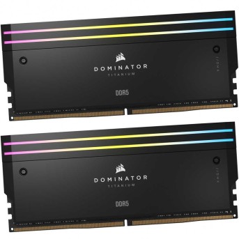 Corsair DOMINATOR TITANIUM 32GB (2 x 16GB) DDR5 6000 CL30-36-36-76 1.40V Intel XMP - BLACK в Metoo.kz - Metoo (1)
