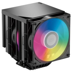 Вентилятор для процессора PCCooler RT720 TC ARGB BK TDP 270W 4-pin PWM Intel/AMD Черный..