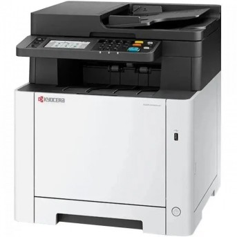 МФУ лазерное Kyocera ECOSYS MA2600cwfx (A4), цветное, Printer/Scanner/Copier/Fax, 1200x1200 dpi, 27 ppm, 1 GB, 1 GHz, tray 50+250 sheets, DADF 50 sheets, USB+Ethernet+Wi-Fi, Duplex, 4.3" touchscreen, drum 100k, starter toner 1.5k 110C0D3NL1 в Metoo.kz - Metoo (1)