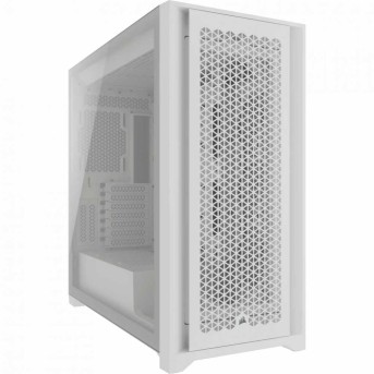 CORSAIR 5000D CORE AIRFLOW Mid-Tower ATX PC Case - White в Metoo.kz - Metoo (1)