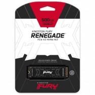 Твердотельный накопитель SSD 500 Gb M.2 2280 Kingston Fury Renegade SFYRSK/500G NVMe PCIe 4.0 NVMe