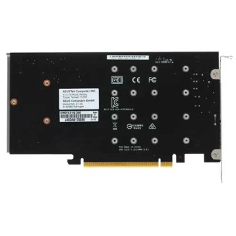 Карта расширения ASUS HYPER M.2 X16 CARD V2 ASUS, 4 x M.2 Key M, type 2242/2260/2280/22110, PCI Express x16 3.0 в Metoo.kz - Metoo (2)