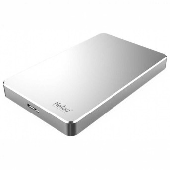Внешний жесткий диск 2Tb, Netac K330, USB 3.0, Silver, Aluminium Case в Metoo.kz - Metoo (4)