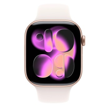 Apple Watch Series 11 GPS 42mm Rose Gold Aluminium Case with Light Blush Sport Band - M/L,Model A3331 в Metoo.kz - Metoo (2)