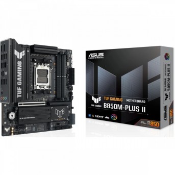 Материнская плата ASUS TUF GAMING B850M-PLUS II, AM5 B850 4xDDR5 4xSATA 3xM.2 1xHDMI 1xDP mATX в Metoo.kz - Metoo (6)