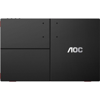 Монитор портативный AOC 15,6" 16G3 IPS 1920x1080 144Hz 4ms 250cd/m 1000:1 2xUSB-C 1xMicroHDMI в Metoo.kz - Metoo (4)