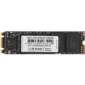 Твердотельный накопитель 256GB SSD AMD RADEON R5 M.2 2280 SATAIII R550MB/s W469MB/s R5M256G8 в Metoo.kz - Metoo (1)