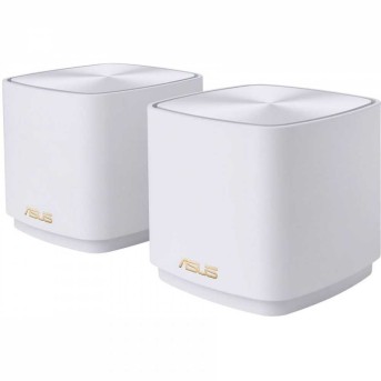Комплект из 2ух роутеров ASUS ZenWiFi AX Mini (XD4), AX1800 802.11ax (5GHz):1201 Mbps, AiMesh, MIMO - Metoo (1)