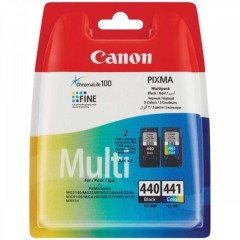 Картридж струйный Canon PG-440/CL-441 для Canon MG2140/MG3140, 180стр (O) чёрный+цвет 5219B005..
