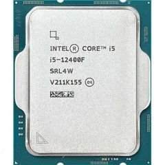 Процессор Intel Core i5-12400F Alder Lake (2500MHz, LGA1700, L3 18Mb), oem