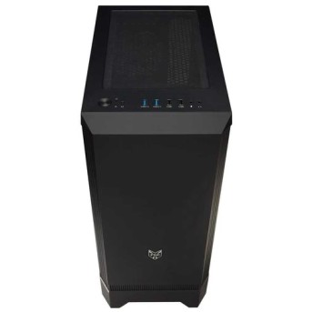 Компьютерный корпус FSP CMT260, Без БП, 2xUSB3.0/<wbr>2xUSB2.0, 1xFAN120mm, Tempered Glass, Black, ATX - Metoo (2)