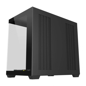 Компьютерный корпус FSP M341-BA, Без БП, 2xUSB3.0/Type-C, 7xARGB 120mm, 2xGlass, Black, ATX в Metoo.kz - Metoo (3)