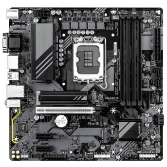 Материнская плата GIGABYTE B760M DS3H G5, LGA1700, B760, PCI-E 5, HDMI+2xDP+VGA, 2xM.2, 4xDDR5, MATX в Metoo.kz - Metoo (2)