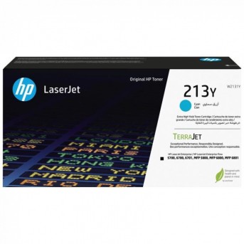 Картридж HP Europe 213Y Cyn Contract LaserJet Toner Crtg (W2131YC) в Metoo.kz - Metoo (1)