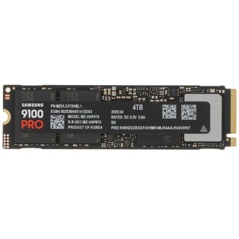 Твердотельный накопитель 4000Gb SSD Samsung 9100 PRO M.2 PCIe 5.0 R14800/<wbr>W13400MB/<wbr>s MZ-VAP4T0BW - Metoo (2)