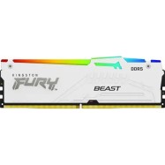 Kingston DRAM 16GB 5600MT/s DDR5 CL40 DIMM FURY Beast White RGB XMP..