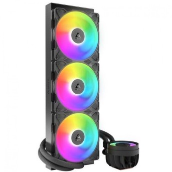 Водяное охлаждение ARCTIC Liquid Freezer III Pro 420 A-RGB(Black), ACFRE00185A, S1851/1700/AMD4/5 в Metoo.kz - Metoo (2)